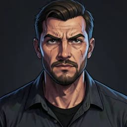 Marcus Sterling — True Crime Fiction character portrait