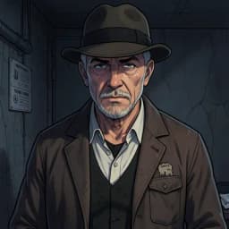 Saul Halloway — True Crime Fiction character portrait