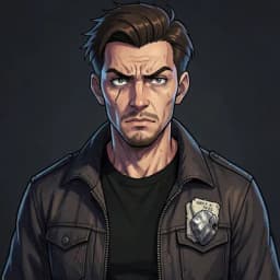 Hideo Tanaka — Urban Fantasy character portrait