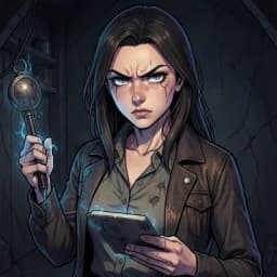 Sloane — Urban Fantasy character portrait