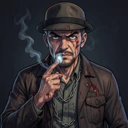 Silas Graves — Urban Fantasy character portrait