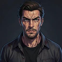 Mateo Vance — Urban Fantasy character portrait