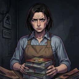 Nia — Urban Fantasy character portrait
