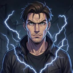 Miro — Urban Fantasy character portrait