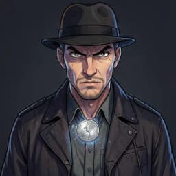 Silas Vane — Urban Fantasy character portrait