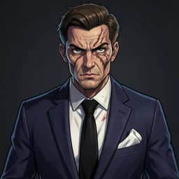 Silas Vane — Urban Fantasy character portrait