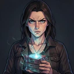Sloane — Urban Fantasy character portrait