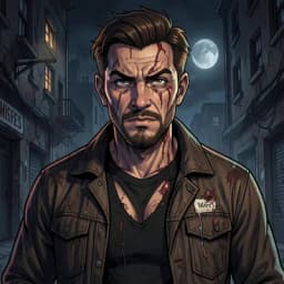 Jaxon Vane — Urban Fantasy character portrait