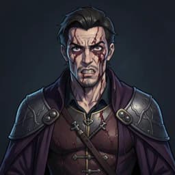 Konstantin — Vampire Fiction character portrait