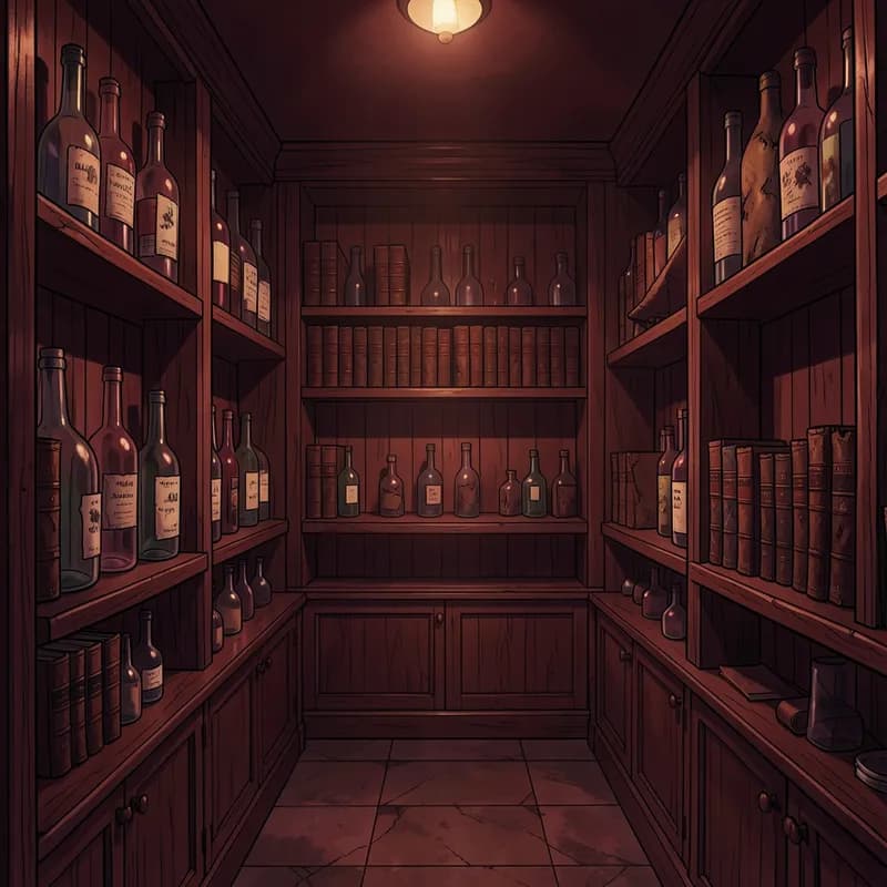Blood Bar Vampire Fiction interactive story — atmospheric illustration