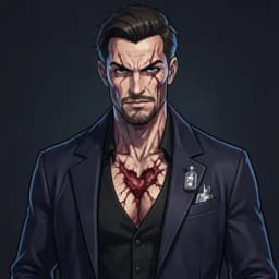 Bastien Volkov — Vampire Fiction character portrait