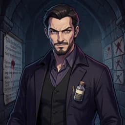 Silas Vane — Vampire Fiction character portrait