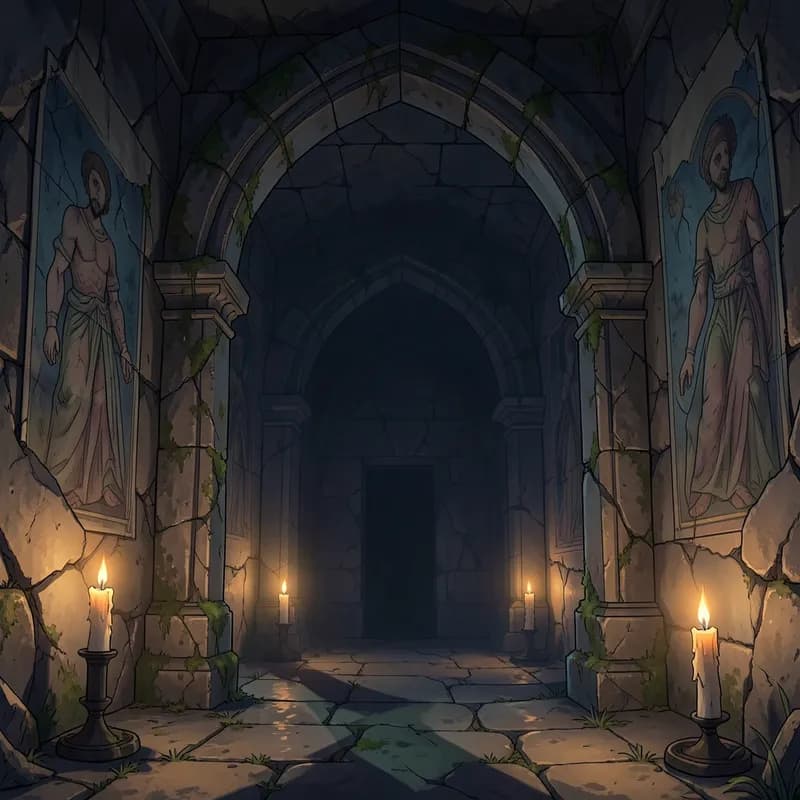 Vampire Chosen One Vampire Fiction interactive story — atmospheric illustration