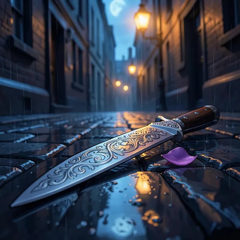 Vampire Hunter Romance Vampire Fiction interactive story — atmospheric illustration