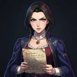 Beatrix von Hohenlohe — Villainess Fiction character portrait