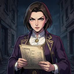 Margot Vance — Villainess Fiction character portrait