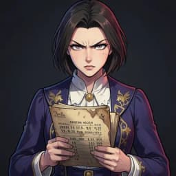 Beatrix von Hestia — Villainess Fiction character portrait