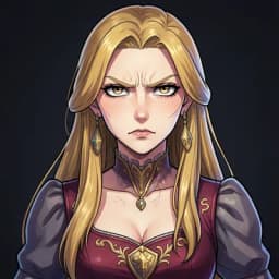 Clara Halloway — Villainess Fiction character portrait