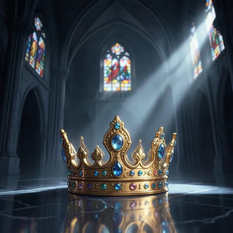 Villainess Becomes Queen Villainess Fiction interactive story — atmospheric illustration