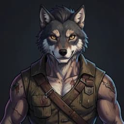 Bram — Werewolf Fiction character portrait