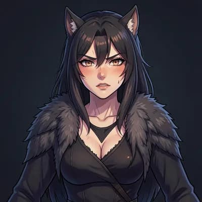 Juna — Werewolf Fiction character portrait