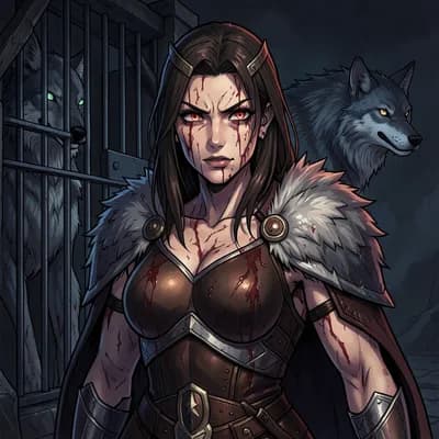 Sigrun — Werewolf Fiction character portrait