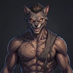 Arcas — Werewolf Fiction character portrait
