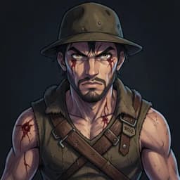 Jaren — Werewolf Fiction character portrait