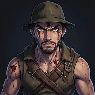 Jaren — Werewolf Fiction character portrait
