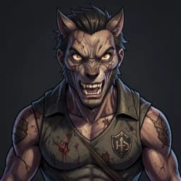 Jarek — Werewolf Fiction character portrait