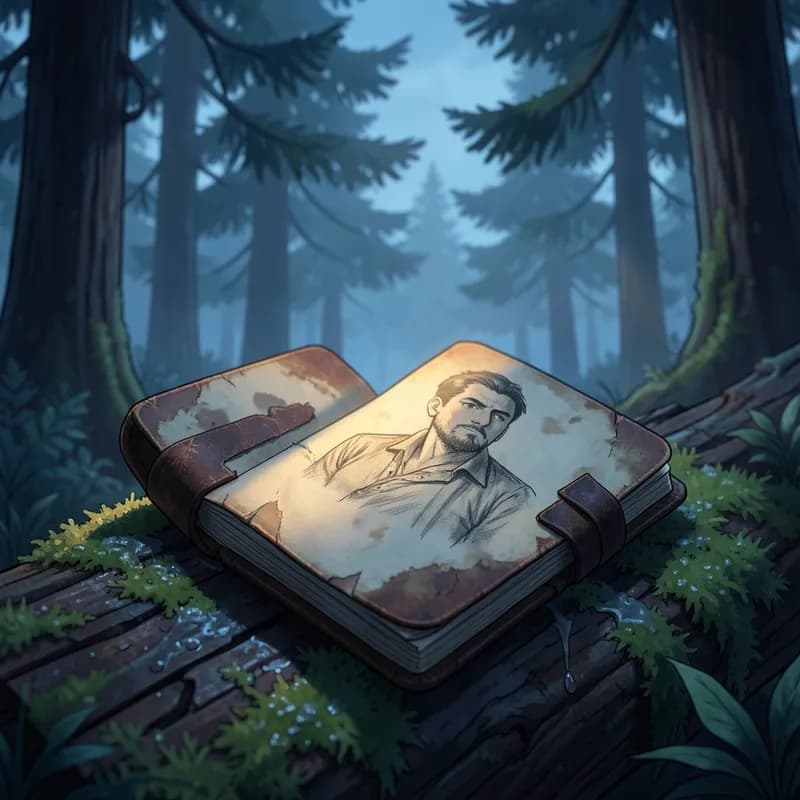 The Human Mate Werewolf Fiction interactive story — atmospheric illustration