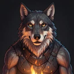 Kavik — Werewolf Fiction character portrait