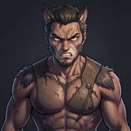 Jarek — Werewolf Fiction character portrait