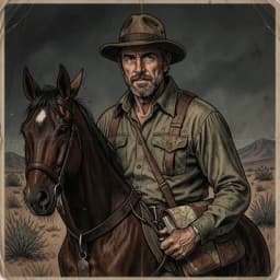 Silas Vane — Western character portrait