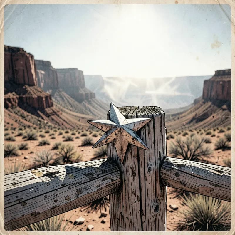 Frontier Justice Western interactive story — atmospheric illustration