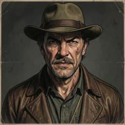 Silas Vane — Western character portrait