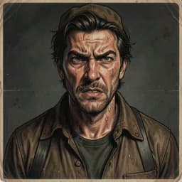 Jebidiah Halloway — Western character portrait