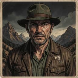 Silas Vane — Western character portrait