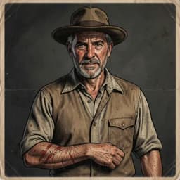 Silas Vane — Western character portrait