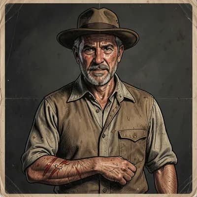 Silas Vane — Western character portrait