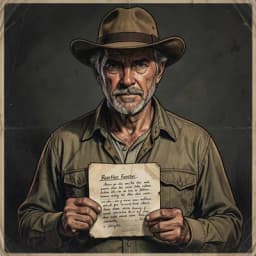 Caleb Vane — Western character portrait