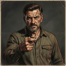 Silas Vane — Western character portrait