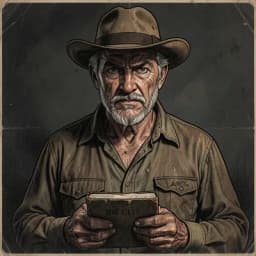 Silas Vane — Western character portrait
