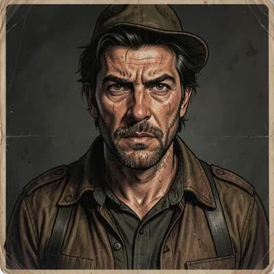 Silas Vane — Western character portrait