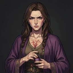 Morgana — Witch Fiction character portrait