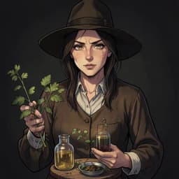 Maren — Witch Fiction character portrait