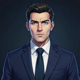 Silas Vane — Workplace Fiction character portrait