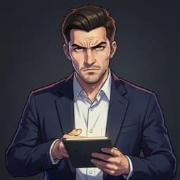 Kenji Sato — Workplace Fiction character portrait