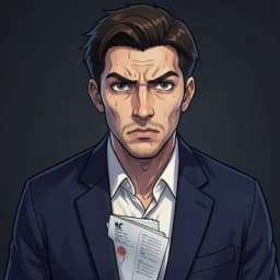 Min-jun — Workplace Fiction character portrait