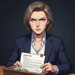Maya — Workplace Fiction character portrait